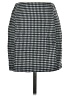 Eyeshadow Houndstooth Gray Casual Skirt Size 3 - photo 1