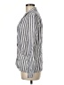 British Khaki 100% Linen Stripes Blue Blazer Size M - photo 5