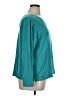 L.L.Bean Teal 3/4 Sleeve Top Size 1X - photo 4