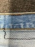 Levi's 100% Cotton Blue Denim Shorts Size 28 waist - photo 3