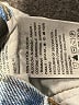 Levi's 100% Cotton Stars Blue Denim Shorts Size 27 waist - photo 4