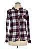 Thread & Supply Plaid Burgundy Long Sleeve Button-Down Shirt Size XL - photo 1