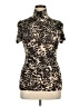 Moa Moa Brown Short Sleeve Top Size XL - photo 1