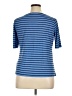 Apt. 9 Blue Short Sleeve Top Size XL Petite - photo 2