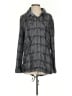 We the Free 100% Nylon Plaid Gray Jacket Size S - photo 1