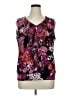 Notations Purple Sleeveless Blouse Size XL - photo 1