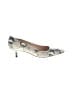 Stuart Weitzman Animal Print Ivory Heels Size 10 1/2 - photo 1
