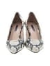 Stuart Weitzman Animal Print Ivory Heels Size 10 1/2 - photo 2