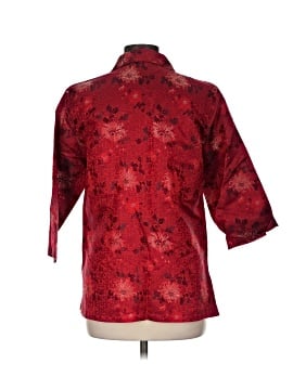 Chico's Design 3/4 Sleeve Silk Top (view 2)