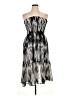 Fashion Bug 100% Polyester Graphic Black Cocktail Dress Size 0X - photo 1