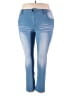 VIP Jeans Color Block Blue Jeans Size 18 - photo 1