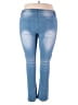 VIP Jeans Color Block Blue Jeans Size 18 - photo 2