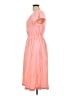 Universal Thread 100% Cotton Solid Pink Casual Dress Size L - photo 5
