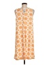 Allison Brittney Print Orange Casual Dress Size M - photo 2