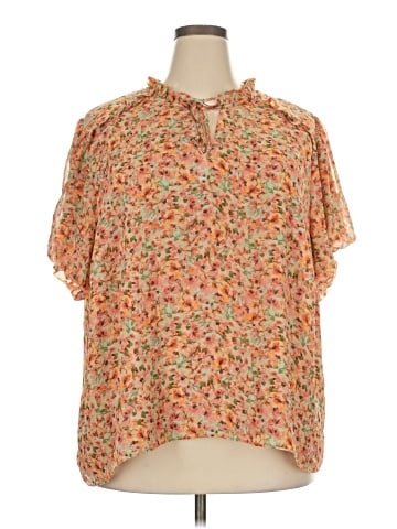 CeCe Short Sleeve Blouse (view 1)