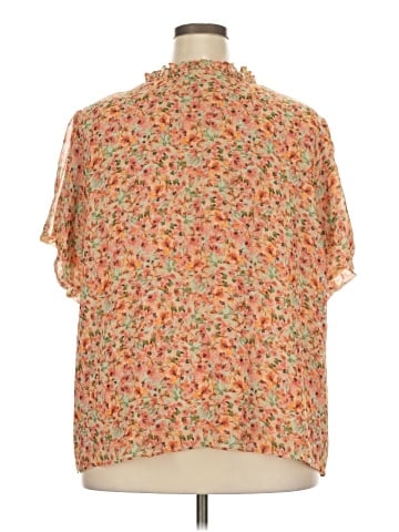 CeCe Short Sleeve Blouse (view 2)