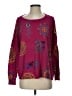 Desigual Paisley Purple Pullover Sweater Size S - photo 1
