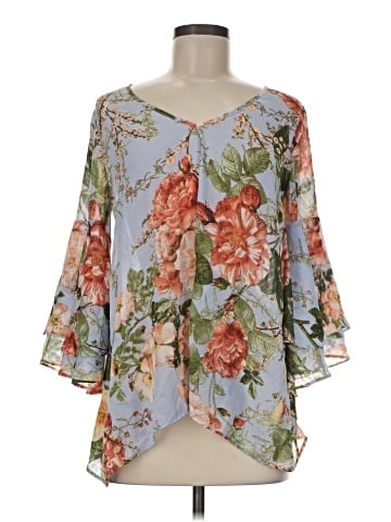 Chenault 3/4 Sleeve Blouse (view 1)