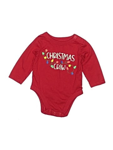 Holiday Time Long Sleeve Onesie (view 1)