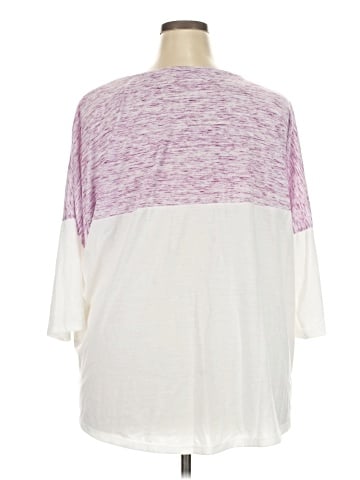 Woman Within 3/4 Sleeve T-Shirt (view 2)