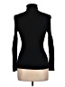 Sundance Solid Black Turtleneck Sweater Size L (petite) - photo 2