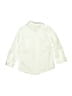 Cat & Jack Solid Ivory Long Sleeve Button-Down Shirt 12-18 MO / 18 MO - photo 2