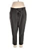Simply Vera Vera Wang Solid Gray Casual Pants Size XL (petite) - photo 1