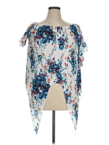 Lucky More Short Sleeve Blouse (view 1)