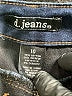 d.jeans Solid Blue Jeggings Size 10 - photo 4