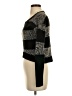 Takeout 100% Acrylic Metallic Black Pullover Sweater Size S - photo 5