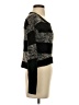 Takeout 100% Acrylic Metallic Black Pullover Sweater Size S - photo 4