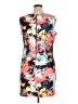 Worthington Print Orange Cocktail Dress Size XL - photo 2