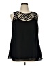 City Chic 100% Polyester Black Sleeveless Blouse Size 14 Plus (XS) - photo 1