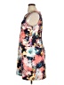 Worthington Print Orange Cocktail Dress Size XL - photo 5
