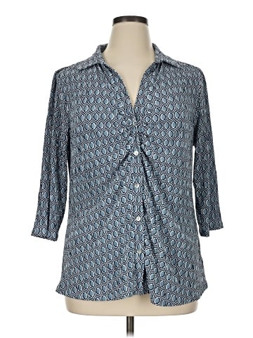 Kim & Cami 3/4 Sleeve Blouse (view 1)