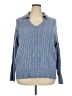 St. John's Bay Blue Pullover Sweater Size 3X - photo 1