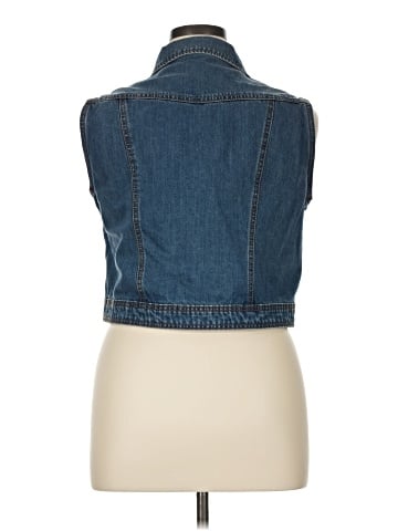 City Chic Denim Vest (view 2)