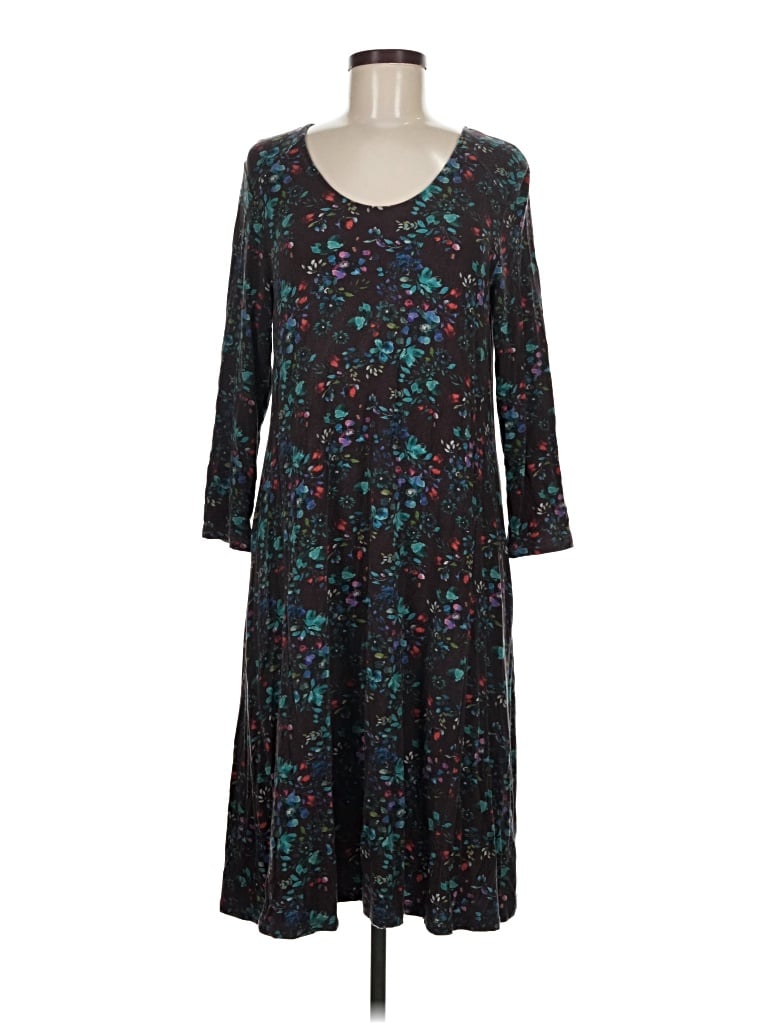 Pre-owned Garnet Hill Casual Dress In Teal