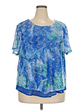 Alfred Dunner Short Sleeve Blouse
