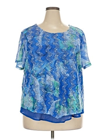 Alfred Dunner Short Sleeve Blouse (view 1)
