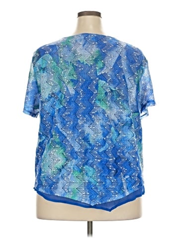 Alfred Dunner Short Sleeve Blouse (view 2)