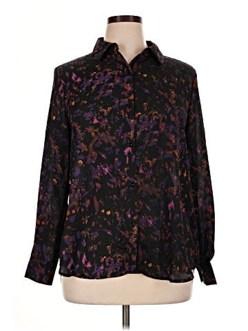 Philosophy Republic Clothing Long Sleeve Blouse (view 1)