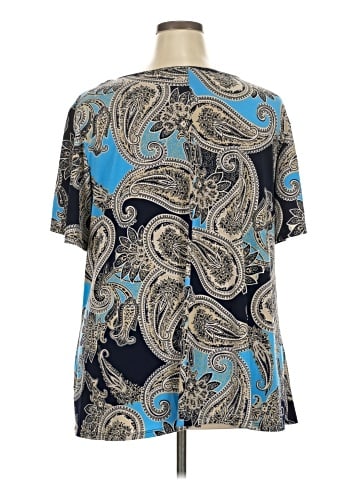 C established 1946 Short Sleeve Blouse (view 2)