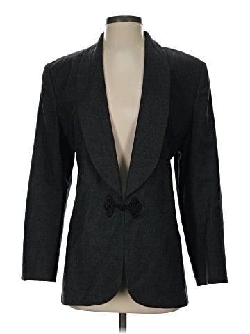 Linda Allard Ellen Tracy Wool Blazer (view 1)