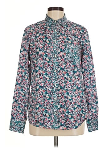 Liberty Art Fabrics for J.Crew Long Sleeve Button-Down Shirt (view 1)