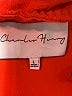 Charles Henry Solid Orange Cocktail Dress Size L - photo 7