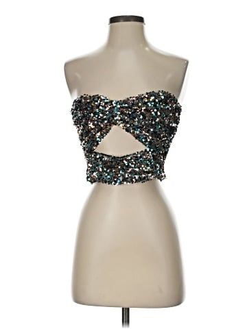 Olivaceous Sleeveless Top (view 1)