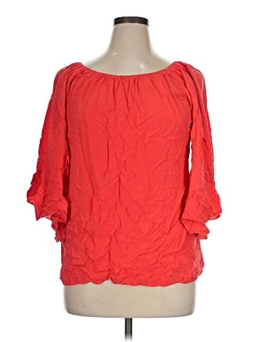 Curations 3/4 Sleeve Blouse (view 1)