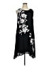 Michel Studio 100% Polyester Graphic Black Cocktail Dress Size 14 - photo 1