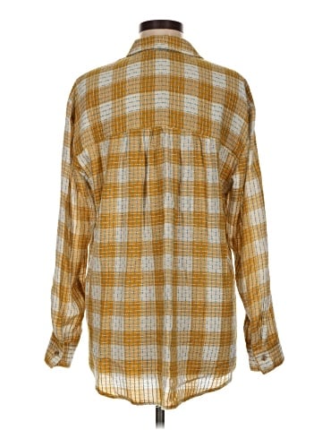 Pilcro Long Sleeve Button-Down Shirt (view 2)